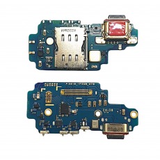 Плата для Samsung Galaxy S23 Ultra SM-S918 нижняя с системным разъемом OEM
