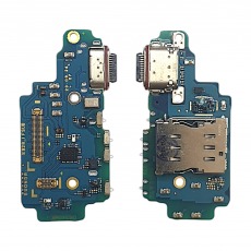 Шлейф / плата для Samsung Galaxy S24 Ultra SM-S928B + системный разъем + микрофон