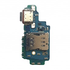 Шлейф / плата для Samsung Galaxy S24 Ultra SM-S928B + системный разъем + микрофон