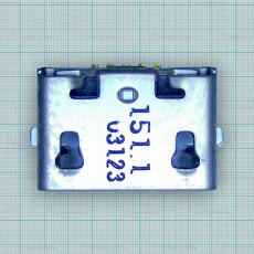 Системный разъем Micro USB Nokia 710 / 208 / 207 / 220 / 220 Dual / 230 / Asha 500 / 503 / Nokia X D
