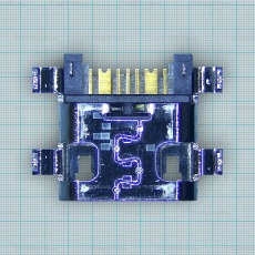 Системный разъем Micro USB для Samsung I8262/ I9190/ I9192/ I9195/ S5310/ S5312/ S6310/ S6312