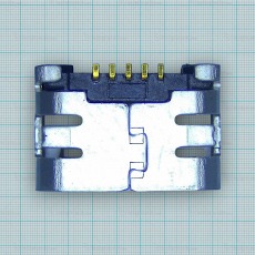 Системный разъем Micro USB Nokia 5310/ E71/ 5610/ 5228/ 5230/ 5800