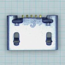 Системный разъем Micro USB Nokia 5310/ E71/ 5610/ 5228/ 5230/ 5800