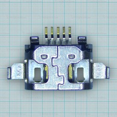 Разъем Micro USB HTC Desire 300/500 ОЕМ
