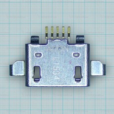 Разъем Micro USB HTC Desire 300/500 ОЕМ