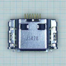 Системный разъем для Samsung I8910/ I9000/ I9001/ I9003/ I9010/ S5260/ S5350/ S5660/ S5690/ S7220/ S7250/ S7500/ S8600/ YP-Q3/ YP-VX (micro-USB)