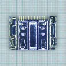 Системный разъем для Samsung i9300/i9305/i8580/SM-T700/SM-T705/i9200/SM-T310/SM-T311 (microUSB 11pin)