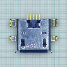 Системный разъем Micro-USB для Asus Zenfone 5, 6 Crimping
