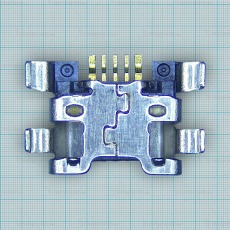 Разъем MicroUSB для Huawei Honor 7C, 7C Pro, 8X, 10 Lite, Y5 2018, Y5 Lite 2018, P Smart 2019, Y6 2019