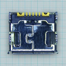 Системный разъем Micro USB для Samsung C6712 / YP-G1 / YP-G70