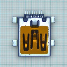 Системный разъем Micro V3 (10 Pin) (Pin ровный)