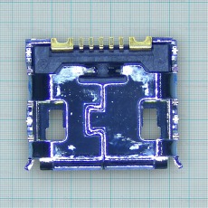 Системный разъем Micro USB для Samsung i9103 Galaxy R / i9103 Galaxy Z / i9070 Galaxy S Advance