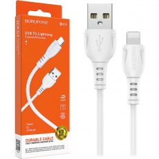 Кабель BOROFONE BX51 Lightning белый 1m 2.4A
