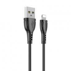 Кабель BOROFONE BX51 Lightning черный 1m 2.4A