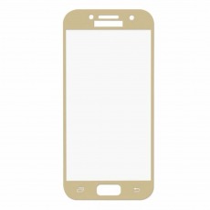 Защитное стекло для Samsung Galaxy A3 (2017) A320 золото