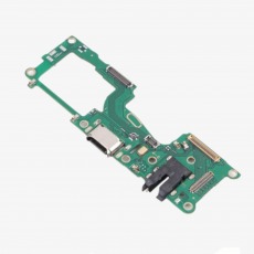 Шлейф плата для Realme 8 4G, 8 Pro (RMX3085) на системный разъем, разъем гарнитуры, микрофон ОЕМ