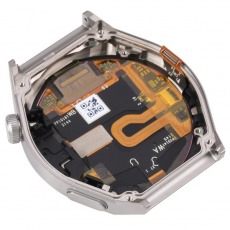 Дисплей для Huawei Watch GT 3 Pro (46 мм) в сборе с тачскрином в рамке черный OEM