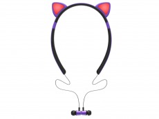 Беспроводные наушники кошачьи ушки CAT EAR ZW-29 (фиолетовый)