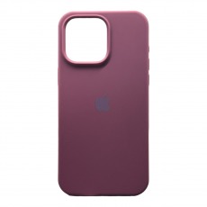 Чехол Apple iPhone 15 Pro Max Silicone Case (фиолетовая фуксия)
