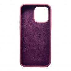 Чехол Apple iPhone 15 Pro Max Silicone Case (фиолетовая фуксия)