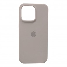 Чехол Apple iPhone 15 Pro Silicone Case (серо-бежевый)