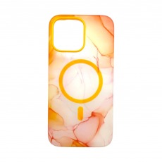 Чехол Apple iPhone 14 Pro Max Мраморный силикон (прозрачный) матовый в асортименте