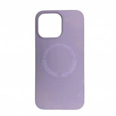 Чехол для iPhone 14 Pro Max Silicone Case MagSafe сиреневый