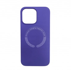 Чехол для iPhone 14 Pro Max Silicone Case MagSafe ультра фиолетовый