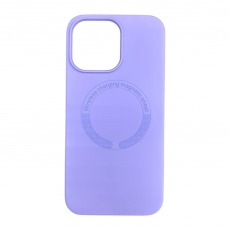 Чехол для iPhone 14 Pro Max Silicone Case MagSafe лавандовый