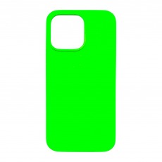 Чехол для iPhone 12 / 12 Pro Silicone Case (неоново-зеленый)