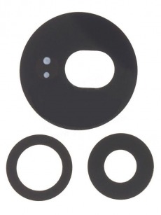 Стекло камеры для Huawei Honor Pura 70 (ADY-LX9, ADY-AL00) без рамки черное