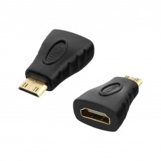 Адаптер HDMI (M) - mini HDMI (F), Prolife,черный