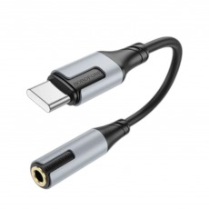 Кабель AUX BOROFONE BL12 Jack 3.5мм на 3.5мм 2m (черный)