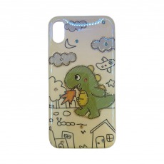 Чехол силикон для Apple IPhone XR Дракоша