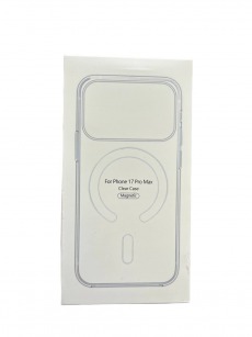 Чехол Apple iPhone 17 Pro Max Clear Case MagSafe (прозрачный)