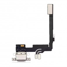 Шлейф для iPhone 16 Pro на системный разъем, микрофон, натуральный, OEM