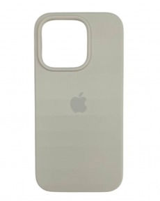 Чехол Apple iPhone 15 Pro Max Silicone Case (слоновая кость)