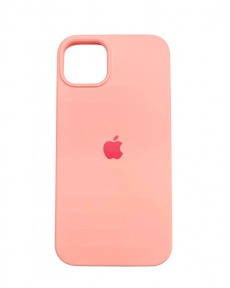Чехол для Apple iPhone 14 Plus, 15 Plus Silicone Case (светлый розовый)