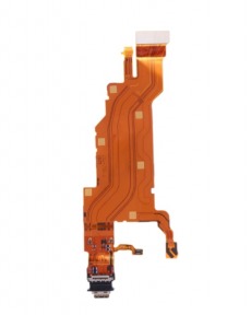 Шлейф / плата для Sony Xperia XZ2 Premium + системный разъем OEM