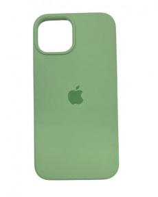 Чехол для Apple iPhone 14 Silicone Case (фисташковый)