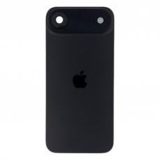 Задняя крышка в сборе с кронштейном, линзами камеры и шлейфом для iPhone 17 Air (черный (Space Black)) (AASP)