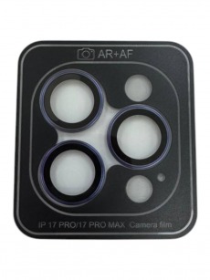 Защитное стекло камеры для iPhone 17 Pro Max AF+AR синий