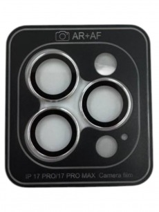 Защитное стекло камеры для iPhone 17 Pro Max AF+AR серебро