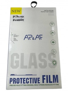 Защитное стекло камеры для iPhone 17 Pro Max AF+AR metal серый