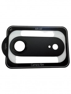 Защитное стекло камеры для iPhone 17 Air AF+AR metal черный
