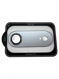 Защитное стекло камеры для iPhone 17 Air AF+AR metal голубой