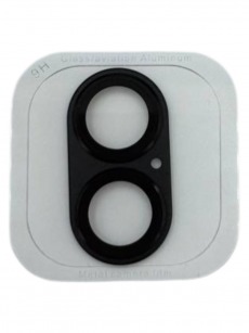 Защитное стекло камеры для iPhone 16,17 AF+AR metal черный