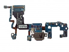 Плата для Samsung Galaxy S9 SM-G960 нижняя с системным разъемом OEM