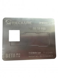Межплатный трафарет Mechanic BETA B для iPhone 14 Pro/14 Pro Max (T=0.12mm)