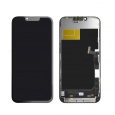 Дисплей для iPhone 13 Pro Max + тачскрин черный с рамкой (JCID SOFT OLED) привязка без ошибки